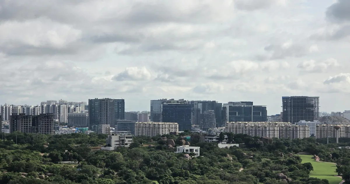 International courier pickup from an apartment in Gachibowli Hyderabad near the IT corridor
